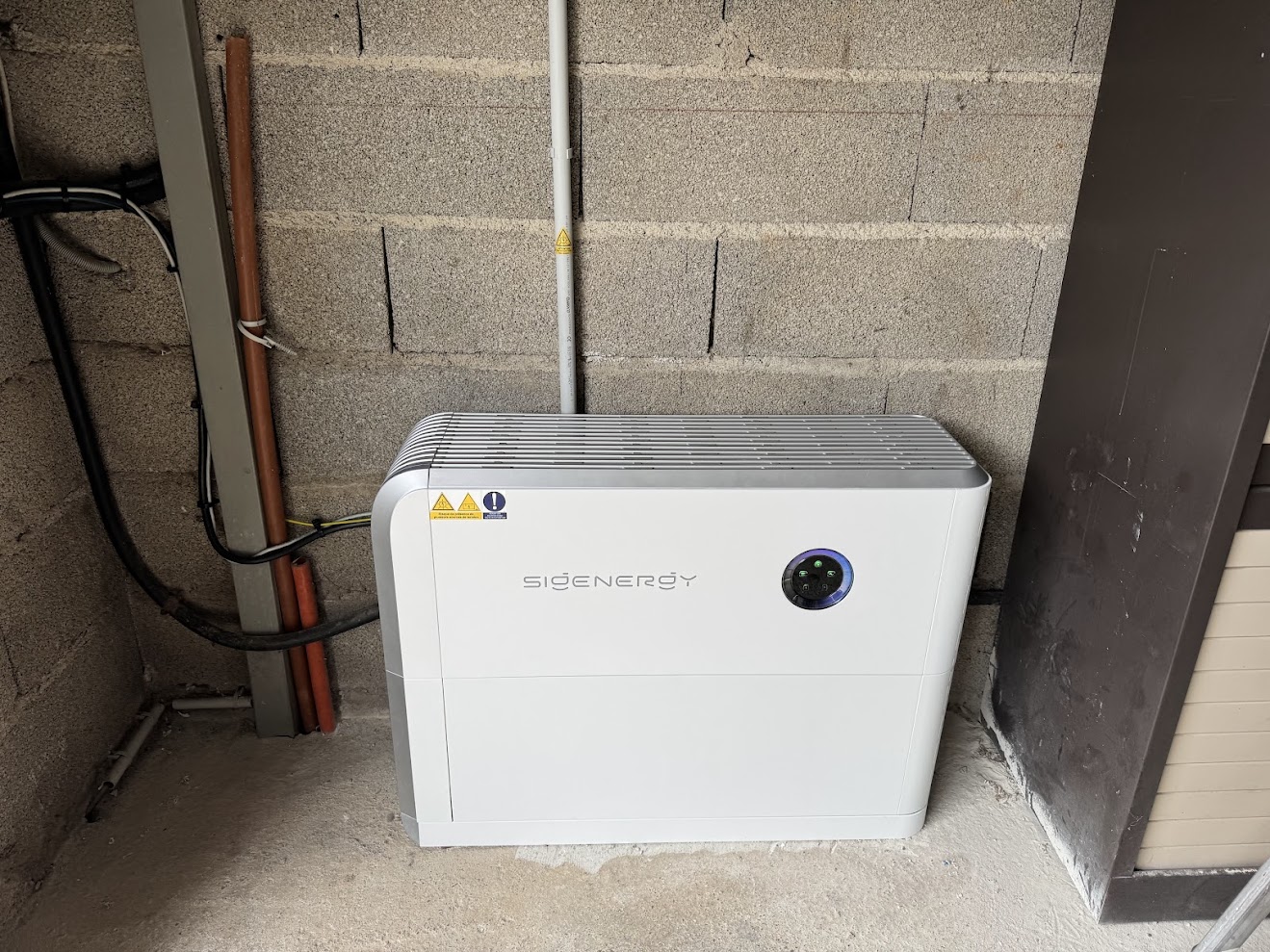 Installation 8 kWc avec batterie Sigenergy à Saint-Paul-et-Valmalle