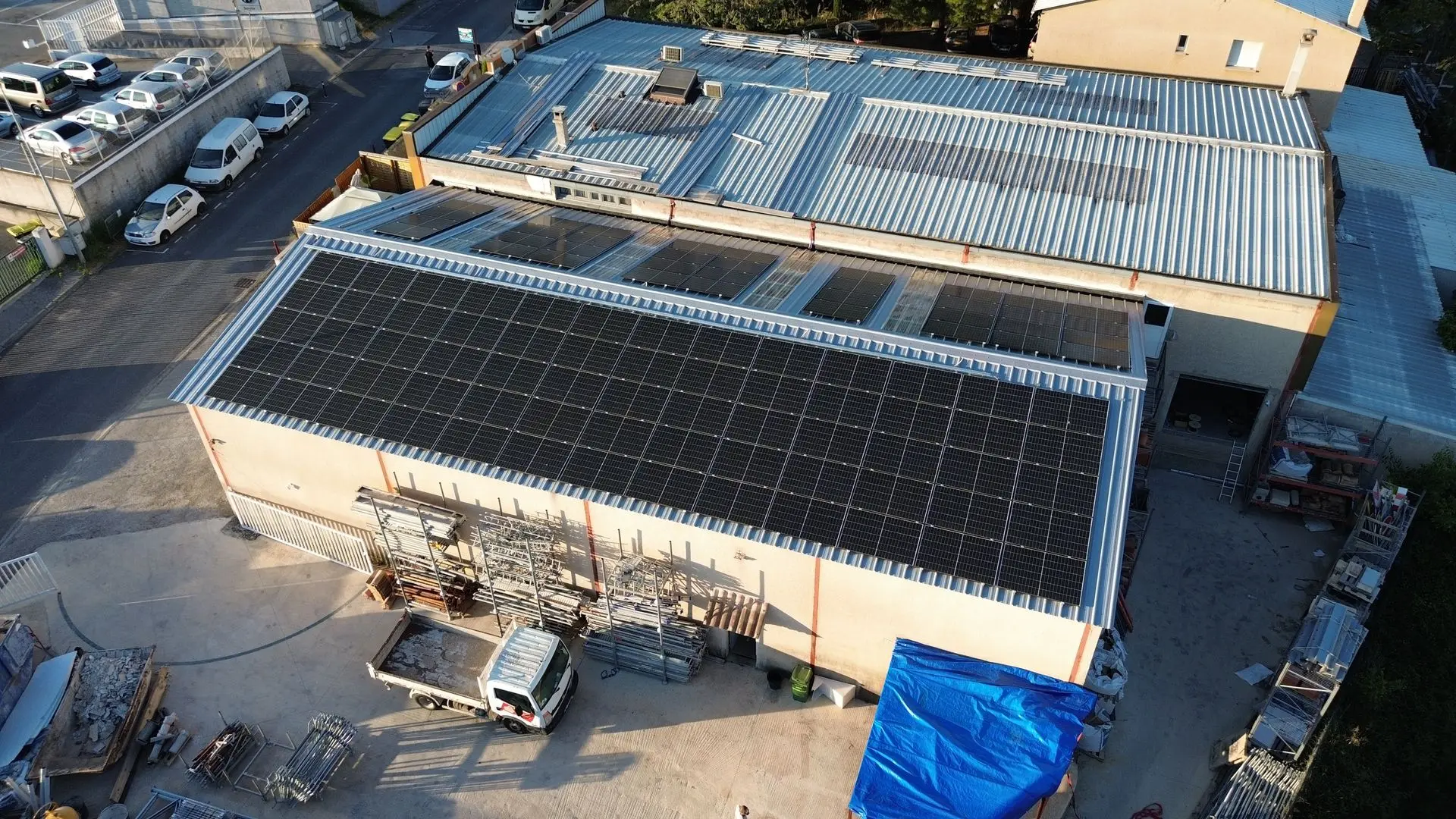 Installation solaire pour entreprise à Montpellier